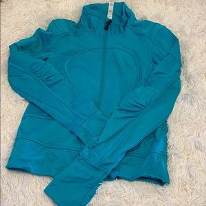 Athletic zip up jacket